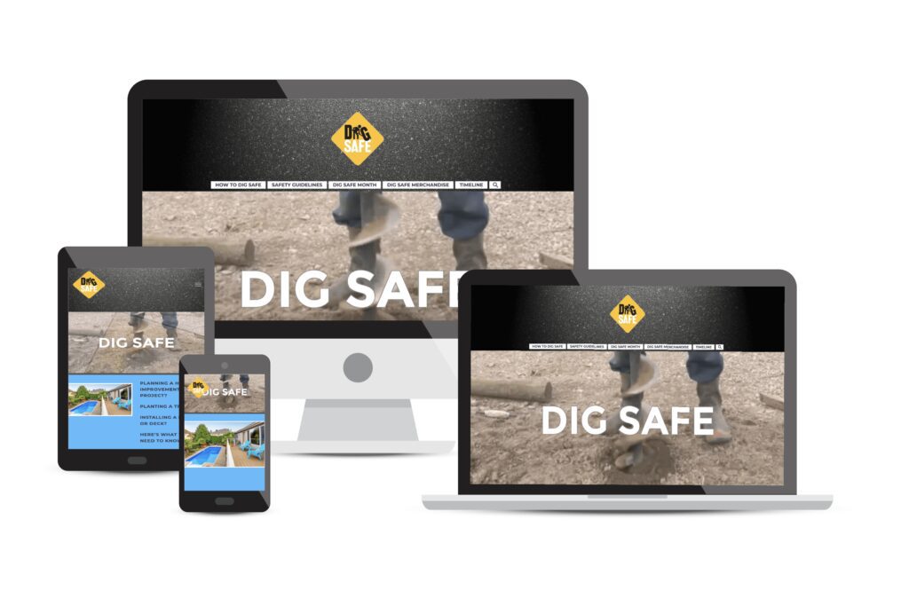Dig Safe Mississauga Consulting Website Portfolio