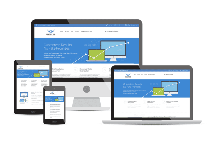 Help My SEO Mississauga Consulting Website Portfolio