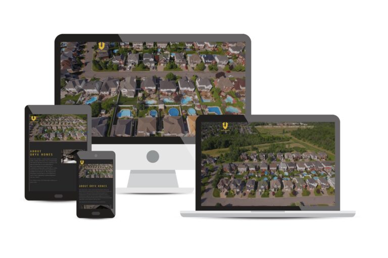 Oryx Custom Homes Mississauga Consulting Website Portfolio