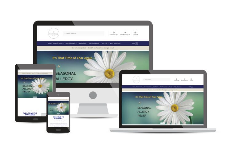 Puramed Mississauga Consulting Website Portfolio